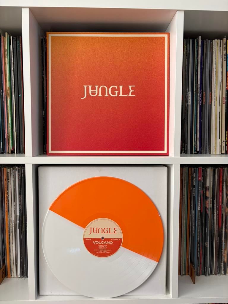 Jungle - Volcano - Limited Edition vinyl, Cd's en Dvd's, Vinyl | Pop, Ophalen of Verzenden, Zo goed als nieuw, 12 inch