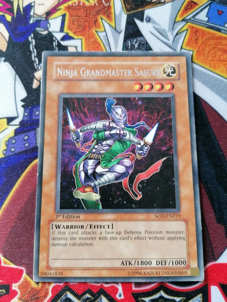 Ninja Grandmaster Sasuke - Rare SOD - Yu-Gi-Oh, Ophalen of Verzenden, Zo goed als nieuw