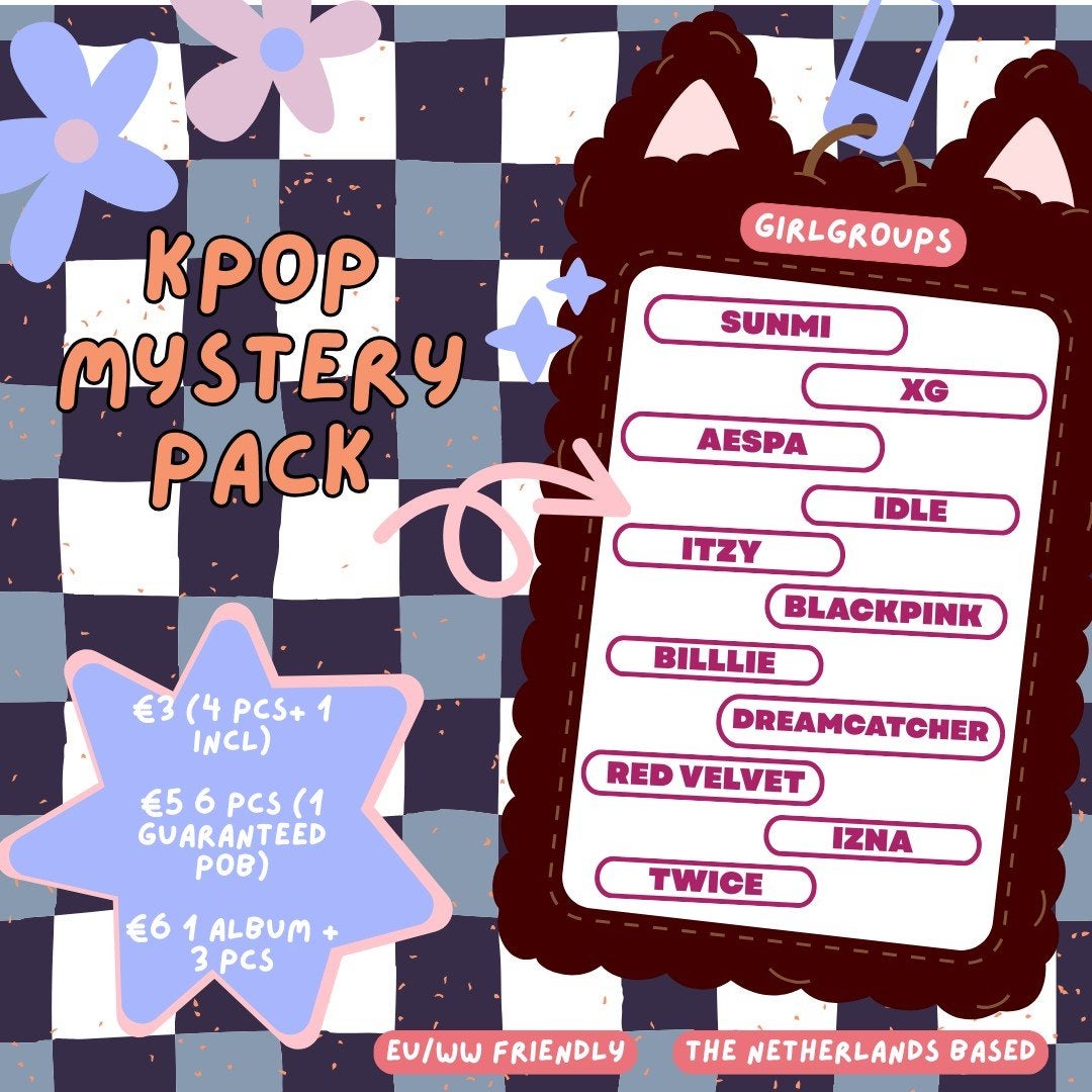 Kpop mystery pack girl group, Ophalen of Verzenden, Zo goed als nieuw, Pop