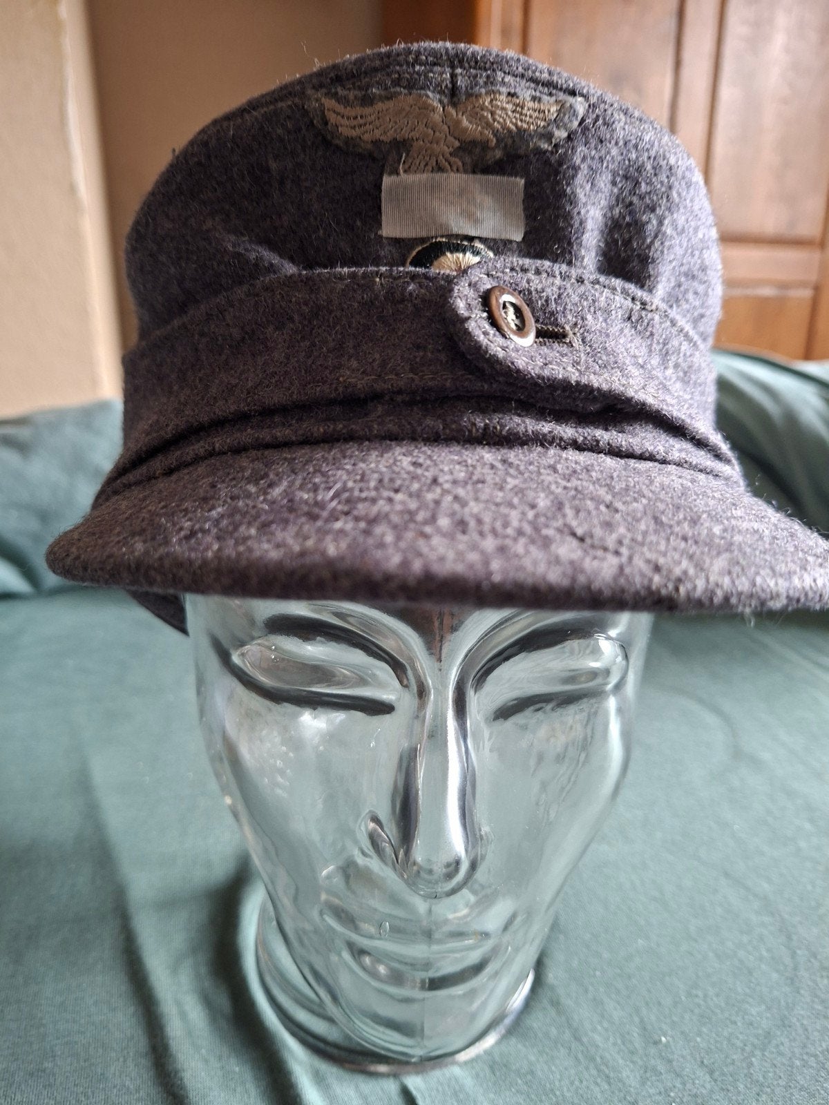 Duits M43 luftwaffe berg mutze, Verzamelen, Militaria | Tweede Wereldoorlog, Ophalen of Verzenden, Luchtmacht, Duitsland