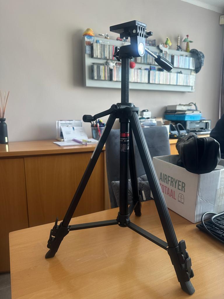 Viron VT-168 Camera/smartphone standaard, Ophalen, Nieuw, Minder dan 150 cm, Driepoot