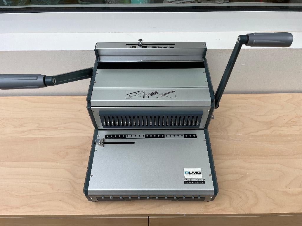 LMG SY-210 Professionele Draadbindmachine (Metaal), Ophalen, Zo goed als nieuw
