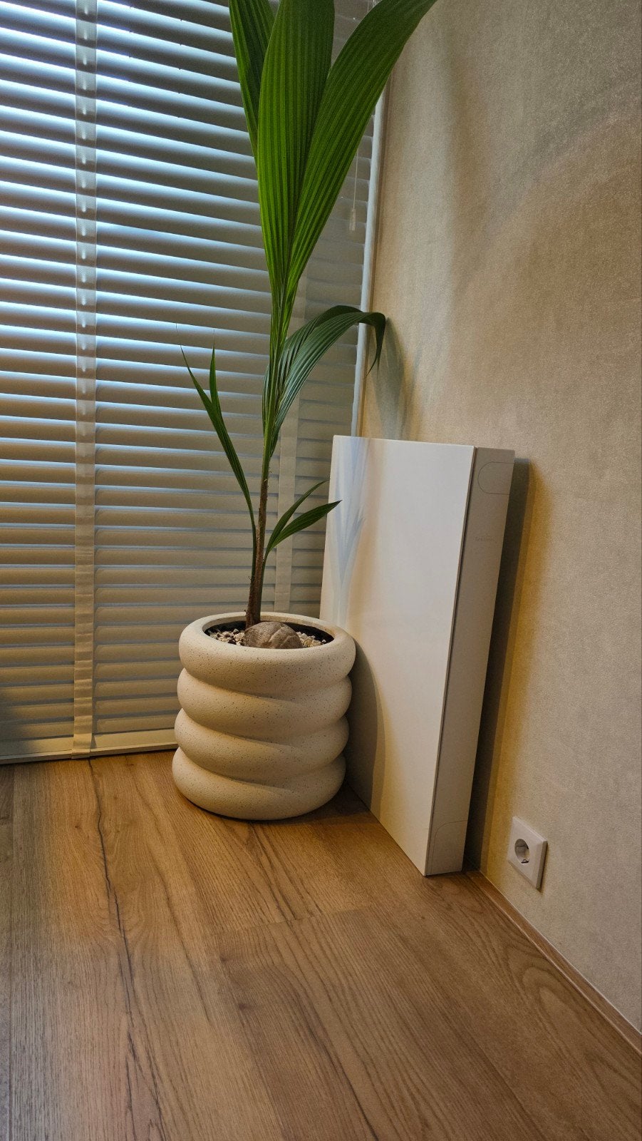 Grote bloempot voor binnen/ buiten, Tuin en Terras, Rond, Binnen, Ophalen of Verzenden, Zo goed als nieuw
