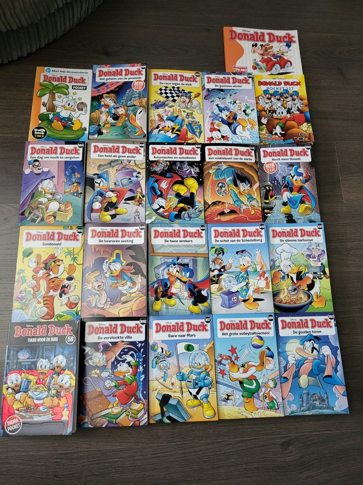 Donald duck pockets, Meerdere comics, Ophalen, Gelezen, Europa
