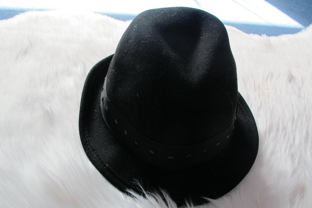 Fedora hat (5cm), 55 cm (S, 6⅞ inch) of minder, Hoed, Ophalen of Verzenden, 5cm