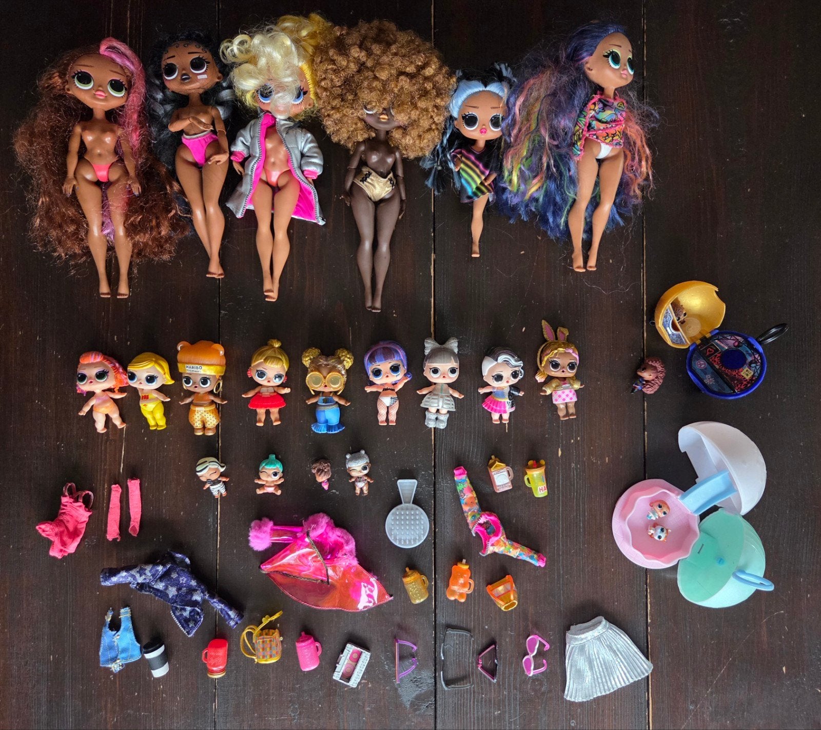 Grote collectie LOL Surprise poppen en accessoires, Ophalen, Gebruikt, Overige typen