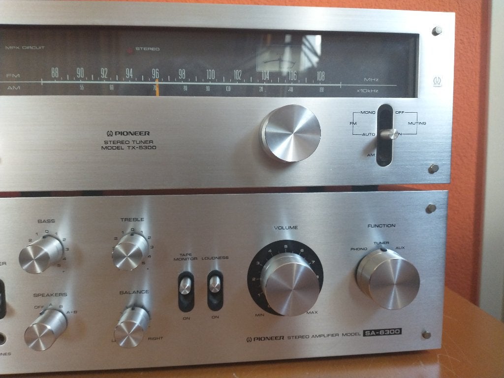 Pioneer SA-6300 (Serviced) & Pioneer TX-5300, Ophalen of Verzenden, Zo goed als nieuw, Tuner of Radio, Overige merken