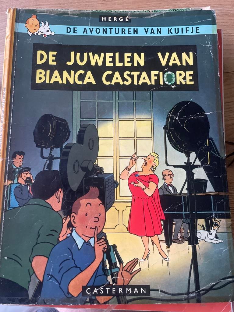 Kuifje: De Juwelen van Bianca Castafiore, Boeken, Eén stripboek, Ophalen of Verzenden, Gelezen