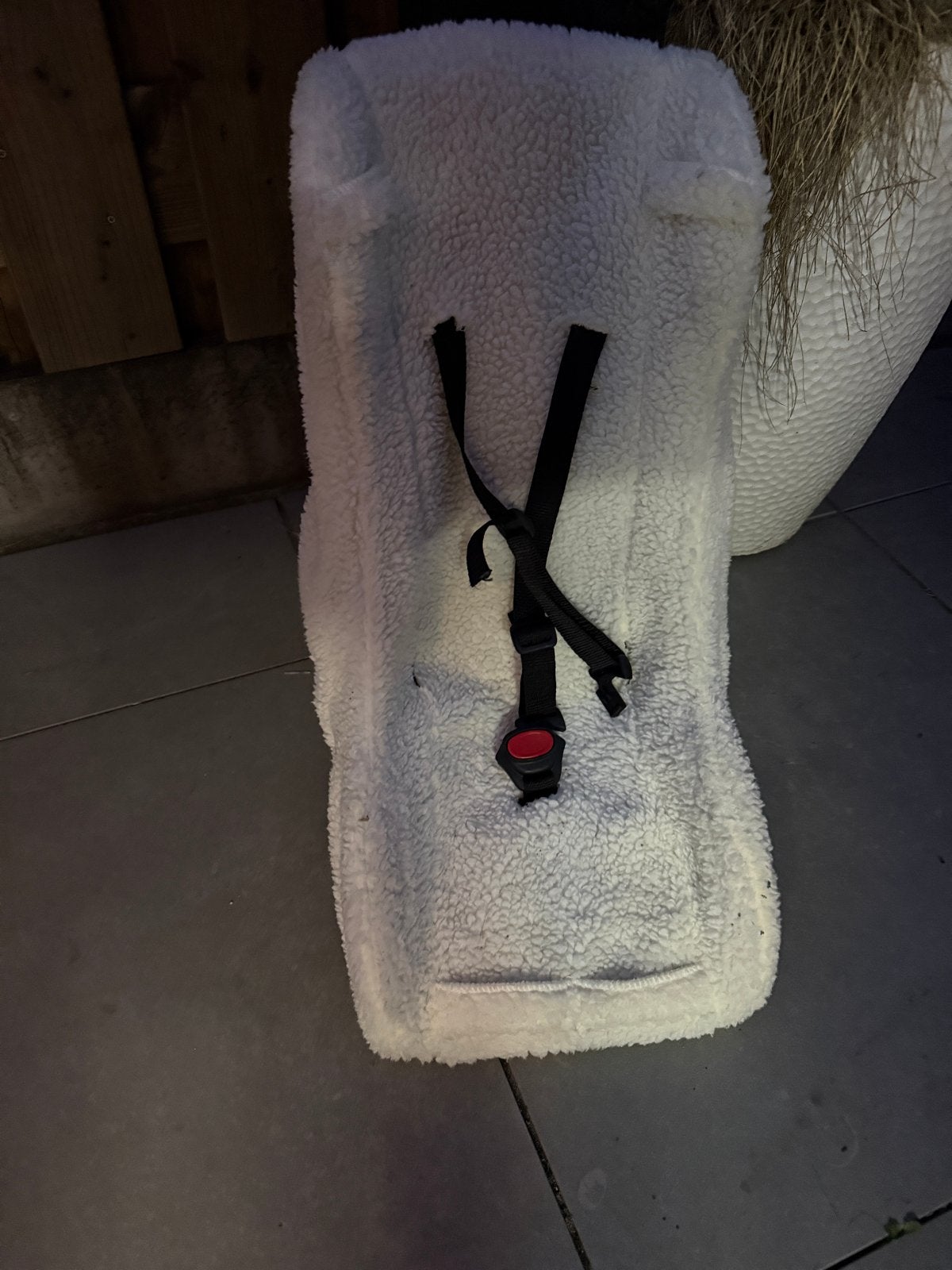 Melia babyschaal bakfiets, Ophalen of Verzenden, Gebruikt, 0 t/m 10 kg, Voorzitje