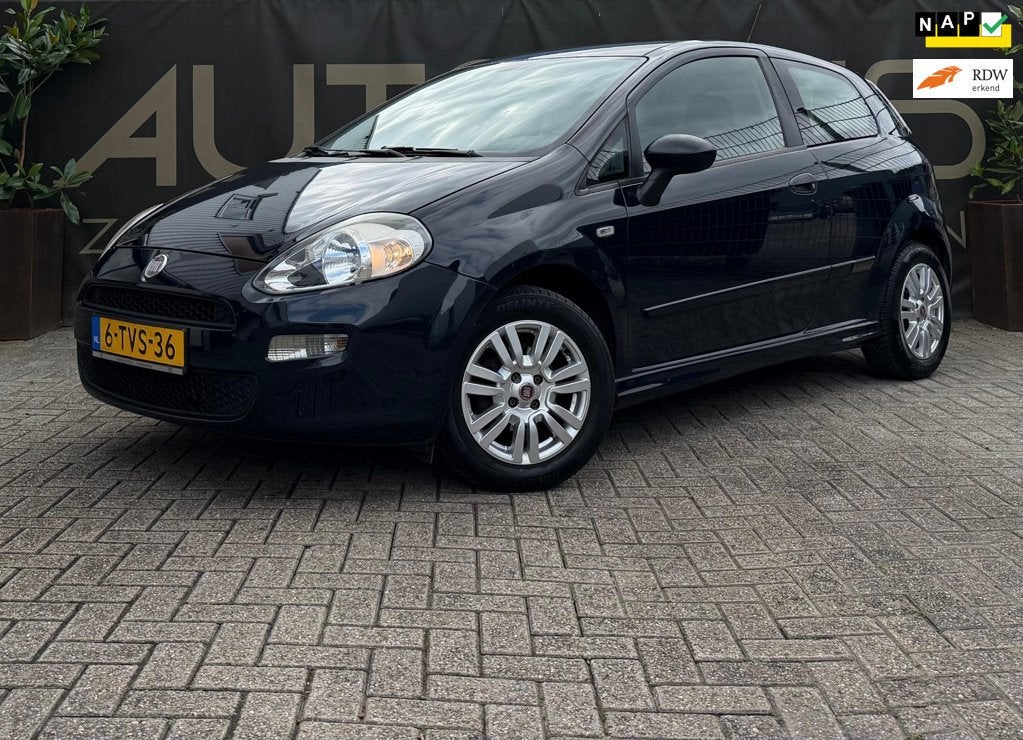 Fiat Punto Evo 0.9 TwinAir Street*Trekhaak*Airco*Elektr.rame, Auto's, Fiat, Voorwielaandrijving, Origineel Nederlands, Bedrijf