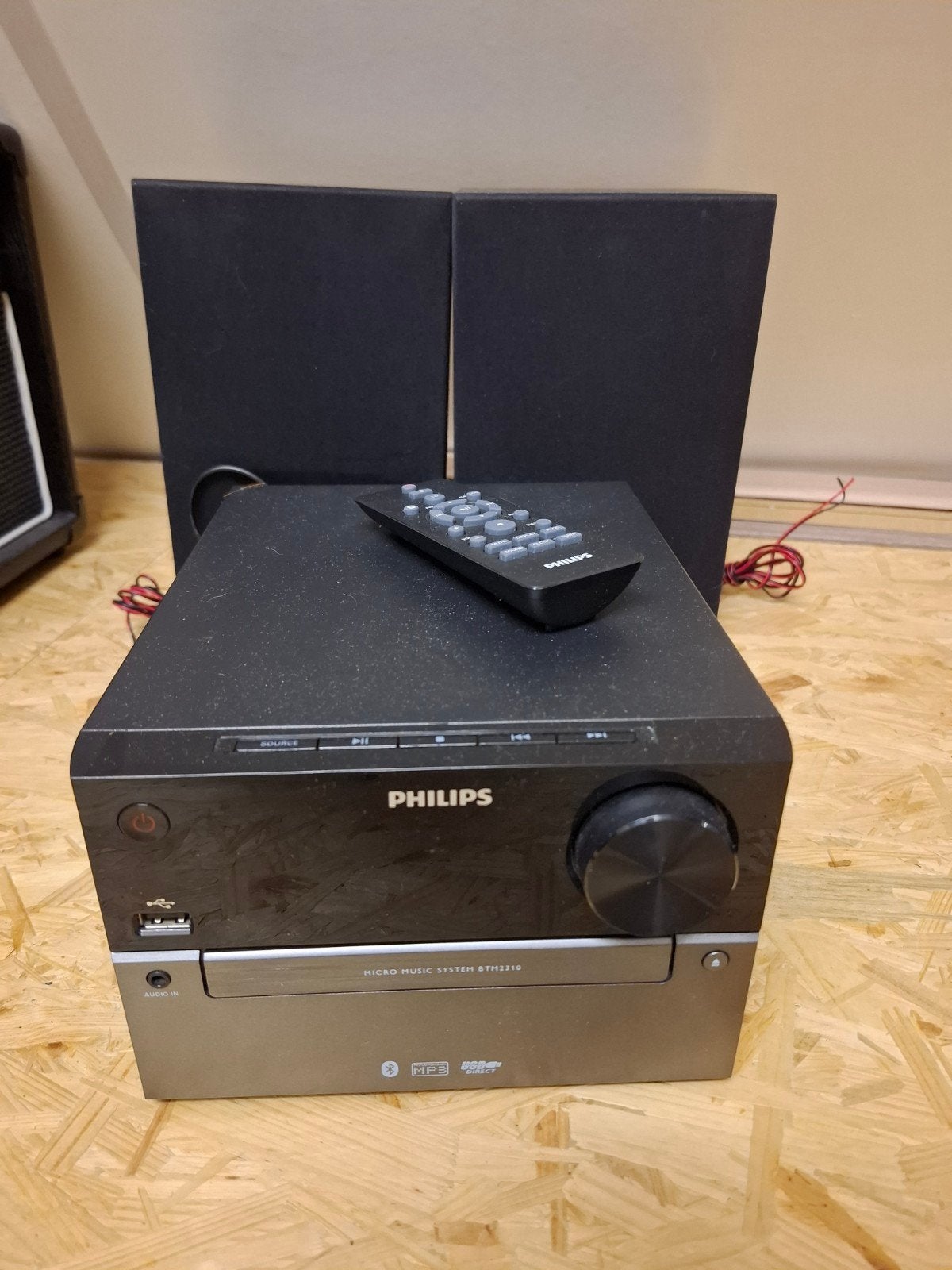 Philips Micro Muziek Systeem BTM2310 met speakers, Philips, Gebruikt, Verzenden, Microset