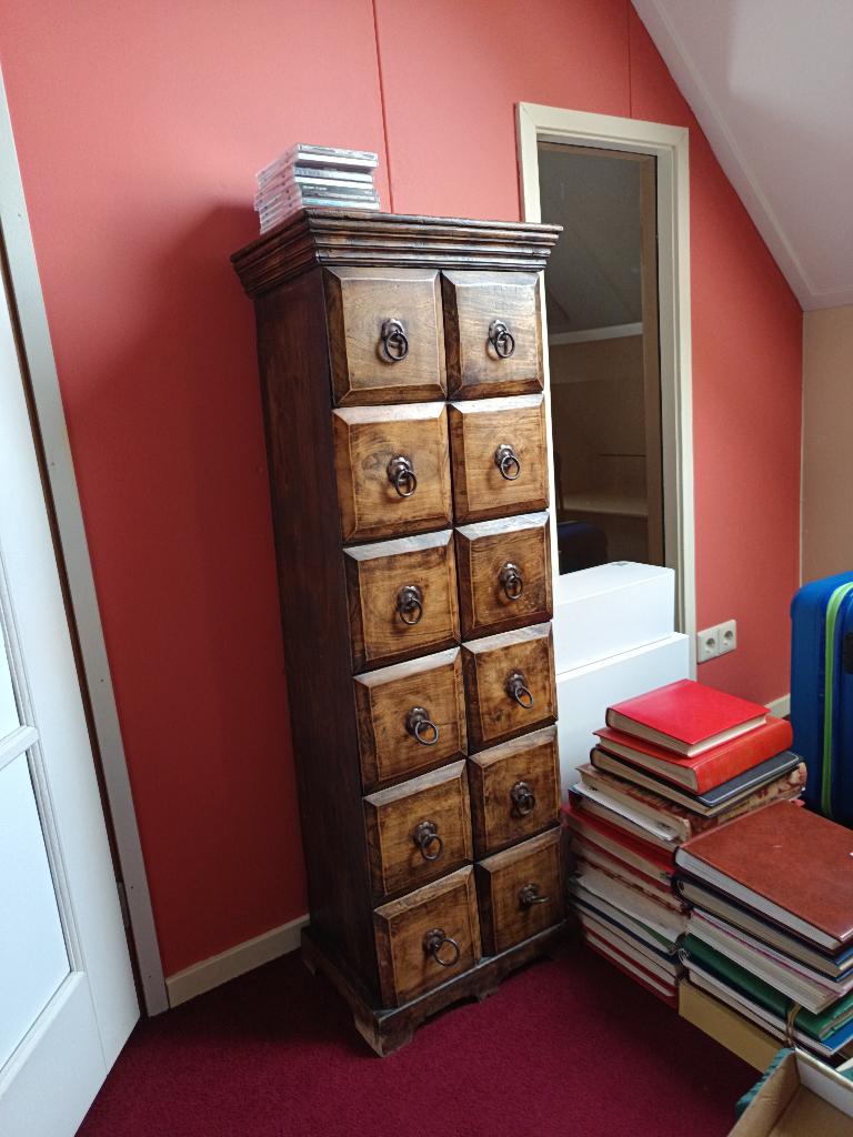 Ladekastje koloniaal, Huis en Inrichting, Kasten | Ladekasten, Ophalen, Minder dan 50 cm, Gebruikt, 100 tot 150 cm
