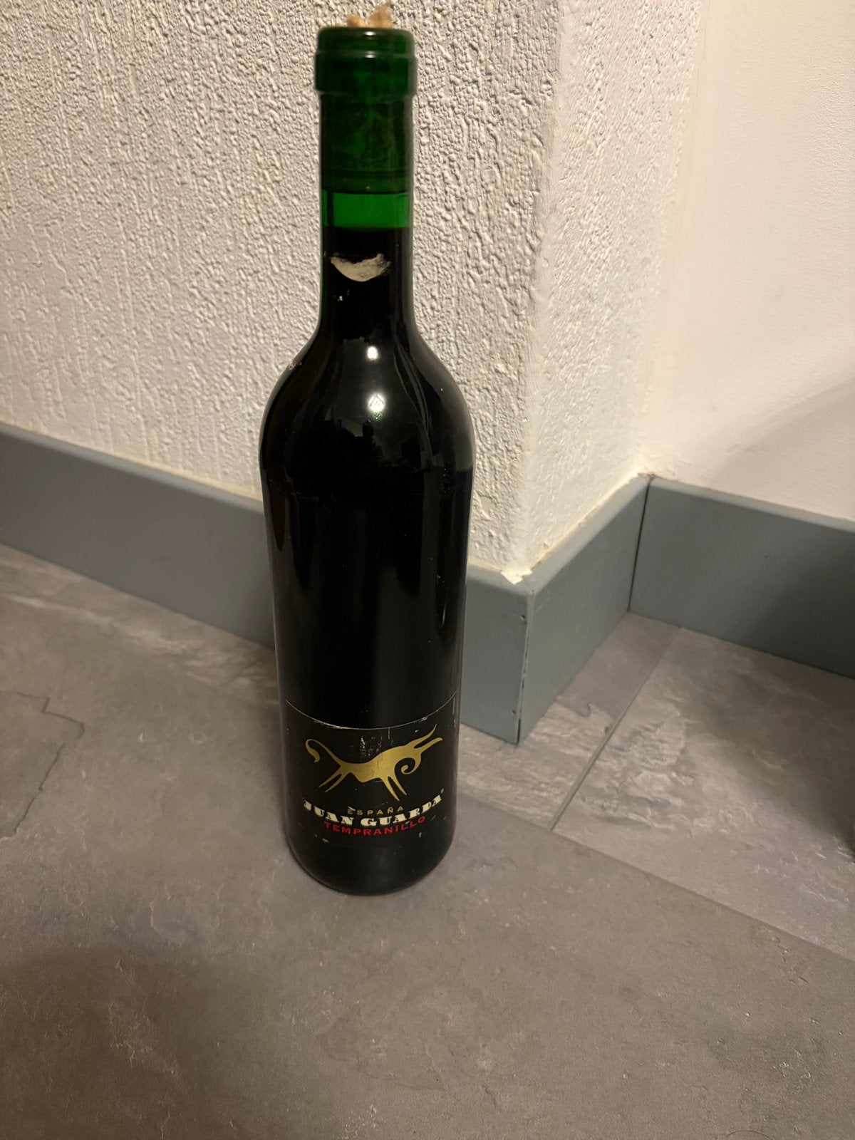 Juan Guarda Tempranillo 2006 - Spaanse Rode Wijn, Spanje, Ophalen of Verzenden, Zo goed als nieuw, Rode wijn