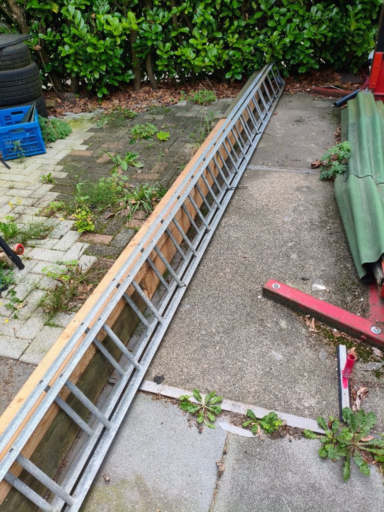 Kabelgoot ladder, Ophalen, Gebruikt, IJzer