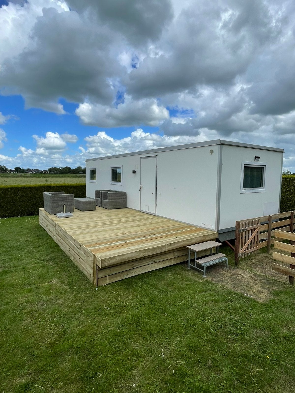 Chalet in Menaldum te huur