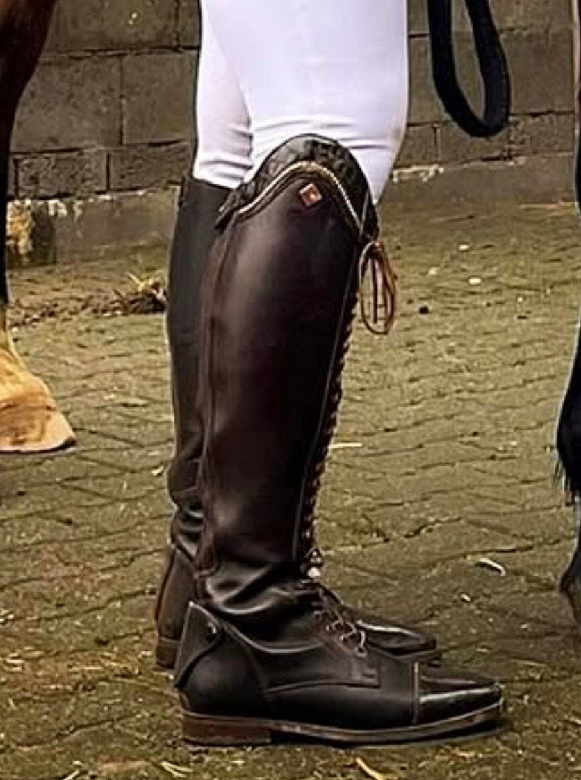 Imprialriding orlania dressage rijlaarzen, Dieren en Toebehoren, Paardrijkleding, Zo goed als nieuw, Imperial Riding, Bruin, Dames