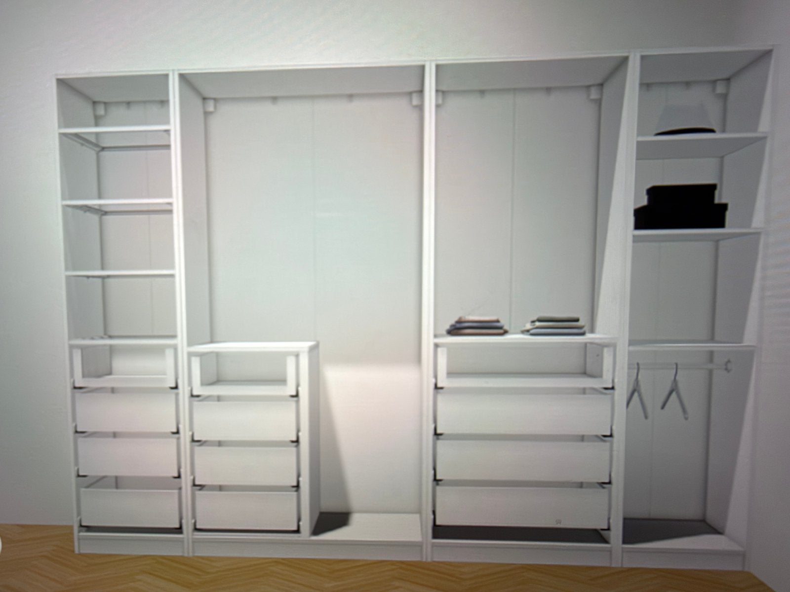 Ikea pax kast 275x201, Ophalen, Zo goed als nieuw
