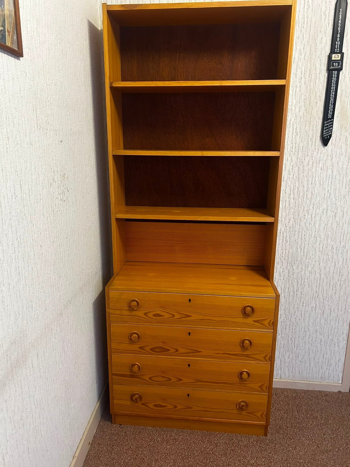 Gratis af te halen boeken/lade kast voor zondag 14-6, Huis en Inrichting, Kasten | Boekenkasten, Ophalen, Met plank(en), Gebruikt