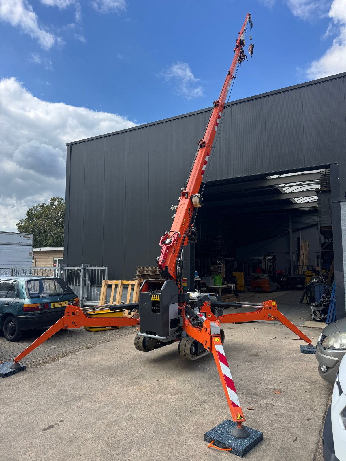 Jekko SPX 312 Minikraan - Compact en Krachtig, Zakelijke goederen, Ophalen, Kraan