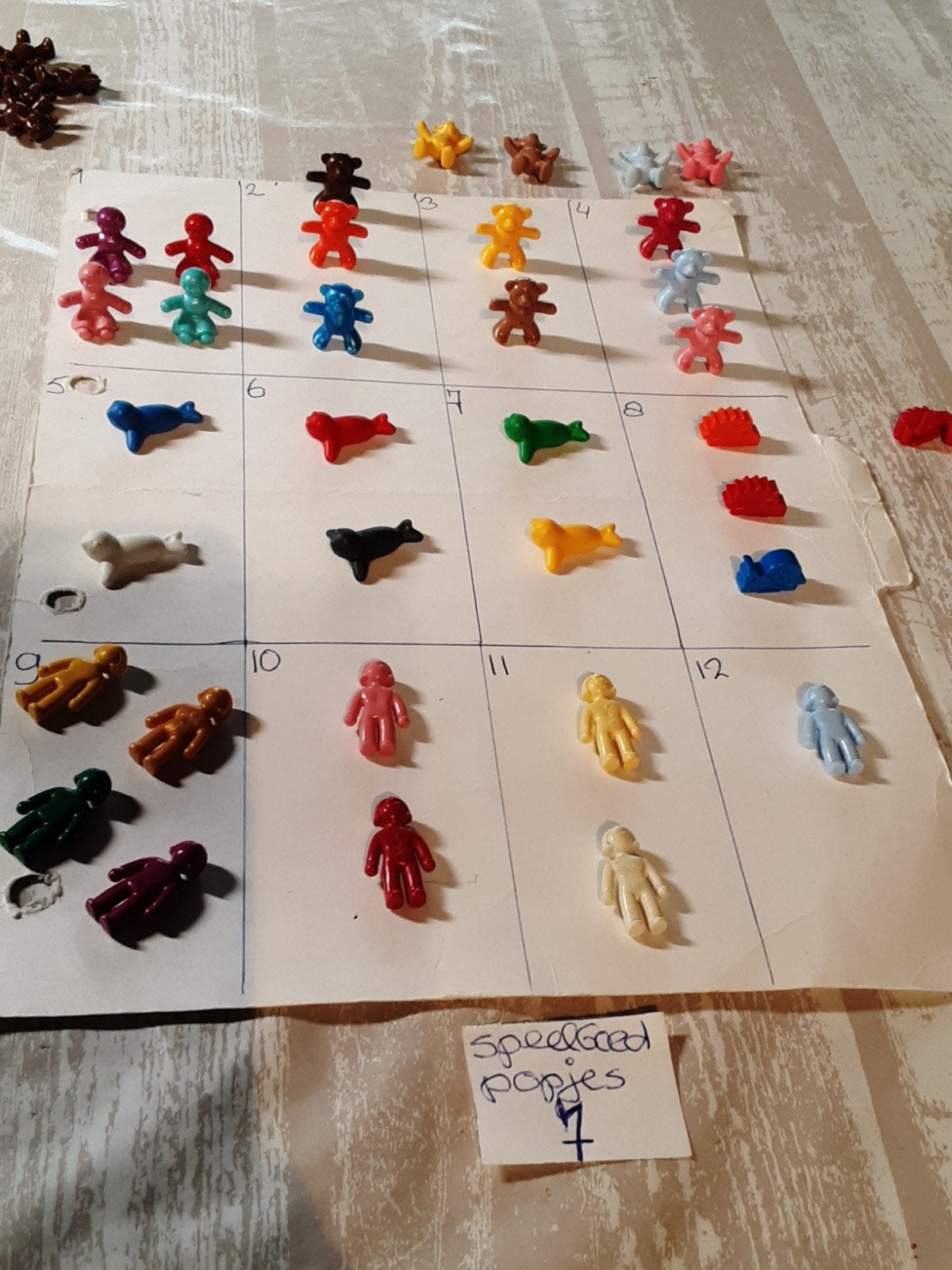 onderdelen speelgoed 7, Losse onderdelen, Overige typen, Zo goed als nieuw, Family fun