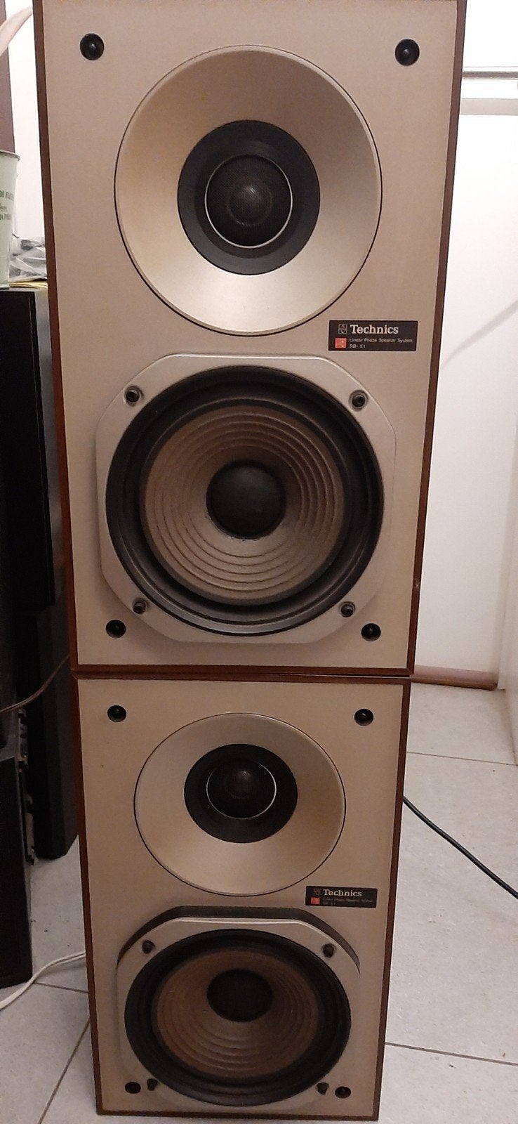 ❤Technics Vintage SB-X1 Linear Phase luidsprekers, zeldzaam, Audio, Tv en Foto, Luidsprekers, Ophalen of Verzenden, Zo goed als nieuw