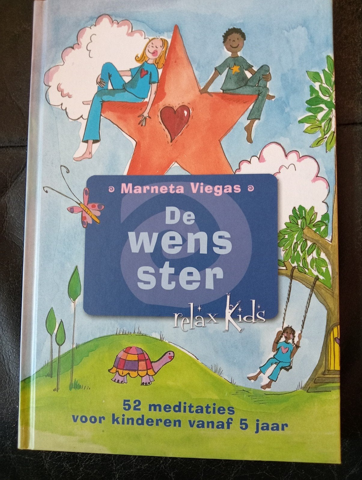 De Wens Ster - 52 meditaties voor kinderen vanaf 5 jaar, Boeken, Ophalen of Verzenden, Zo goed als nieuw, Marneta Viegas, 3 tot 4 jaar
