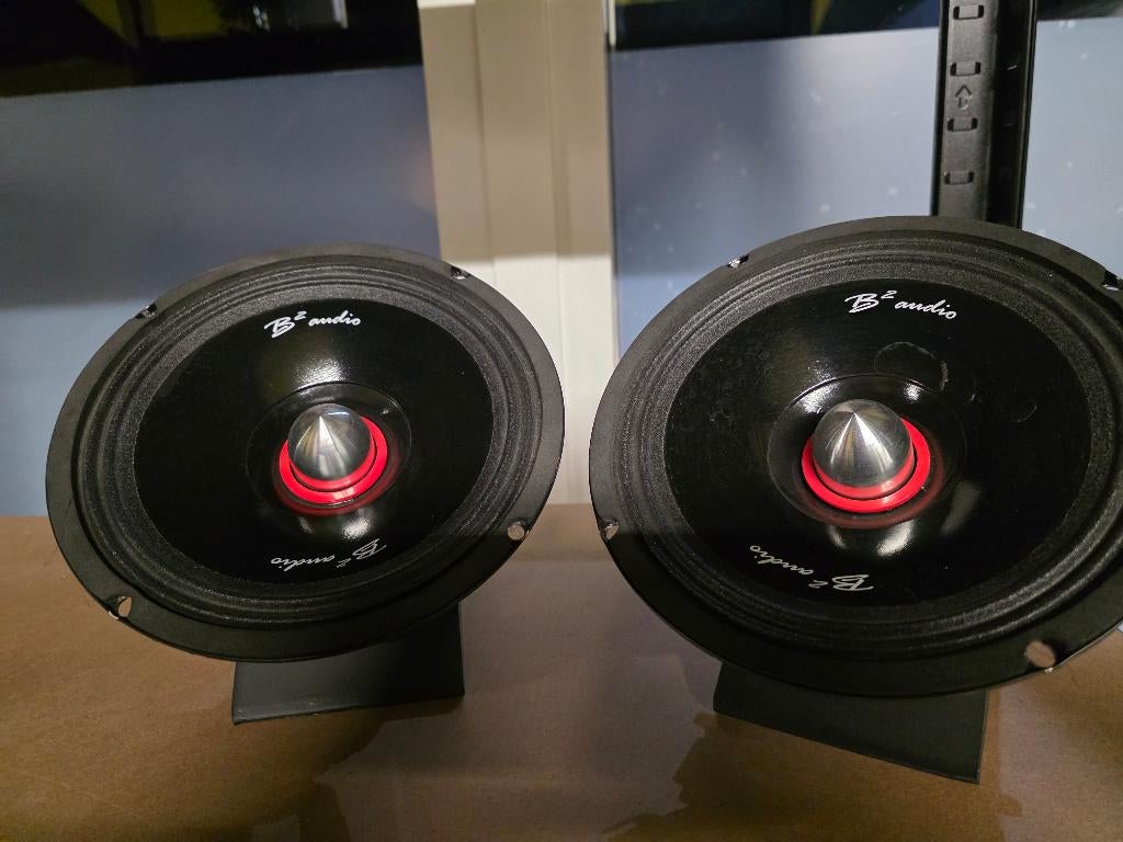 B2 audio 8 inch speakers, Auto diversen, Autospeakers, Ophalen, Zo goed als nieuw