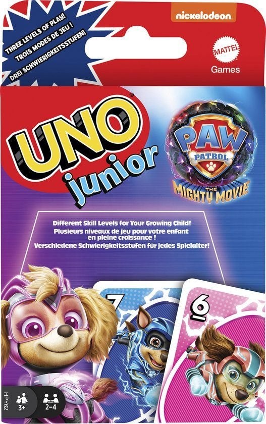 Uno Junior: Paw Patrol, Hobby en Vrije tijd, ., Nieuw, Ophalen of Verzenden, .