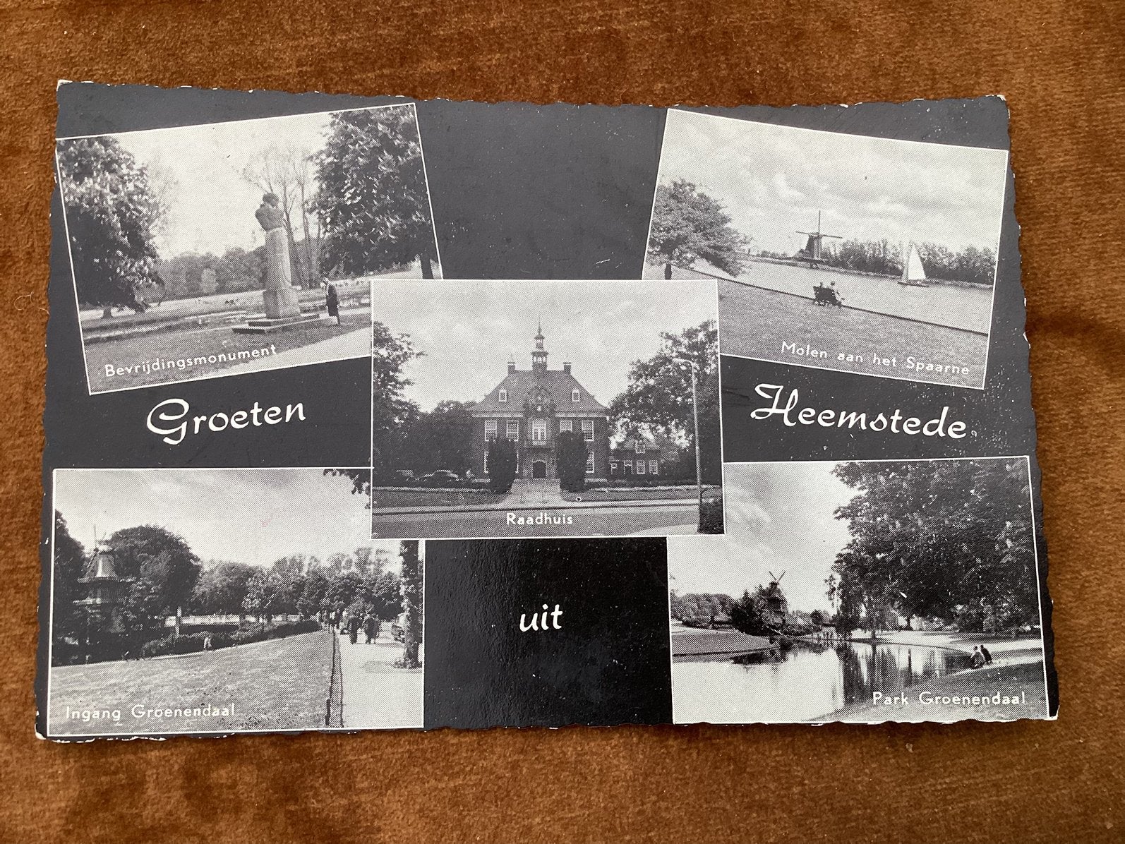 Heemstede. Molen aan het Spaarne, e.a 1963, Ophalen of Verzenden, 1960 tot 1980, Noord-Holland