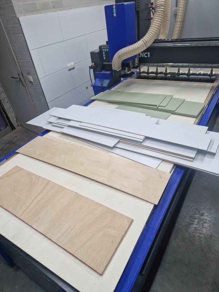 Diverse rest stroken plaatmateriaal, Doe-het-zelf en Verbouw, Ophalen, Minder dan 25 mm, Overige typen, Nieuw