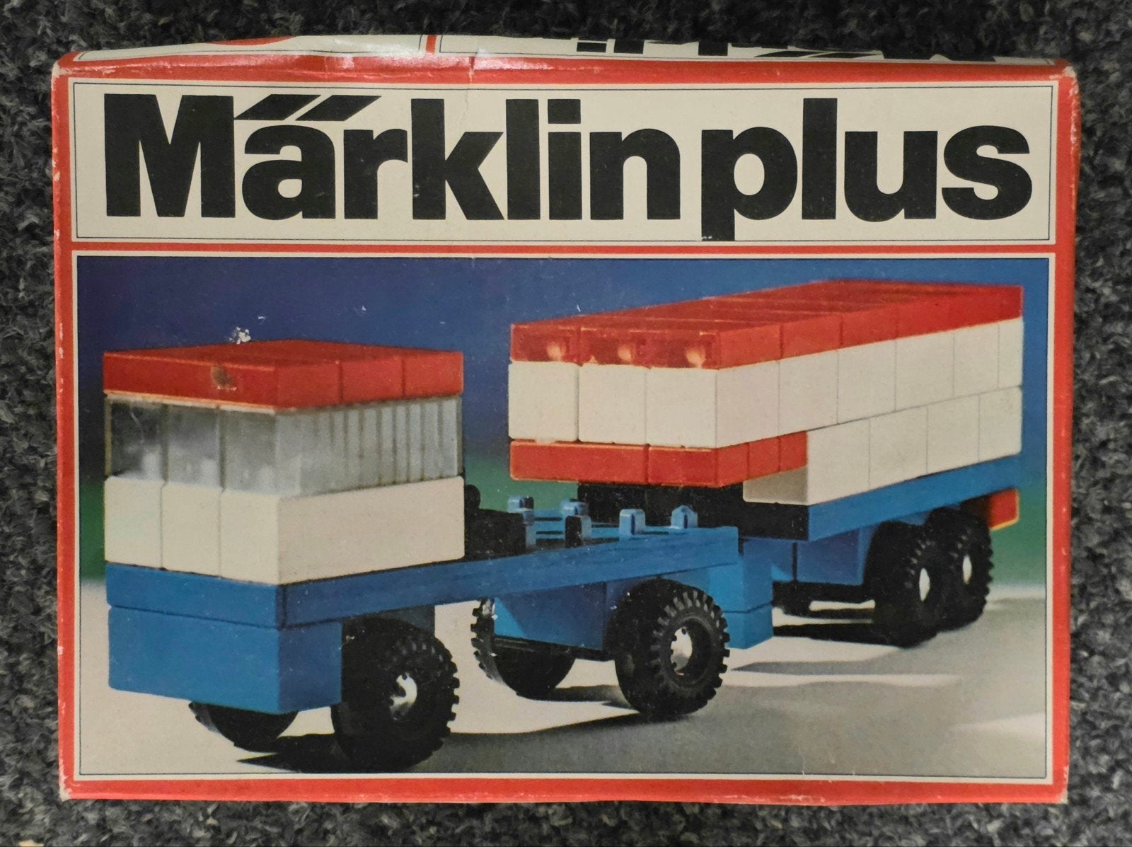 Marklin Plus Vrachtwagen Lego-Like Bouwstenen Modelauto MIB!, Ophalen of Verzenden, Nieuw, Bus of Vrachtwagen