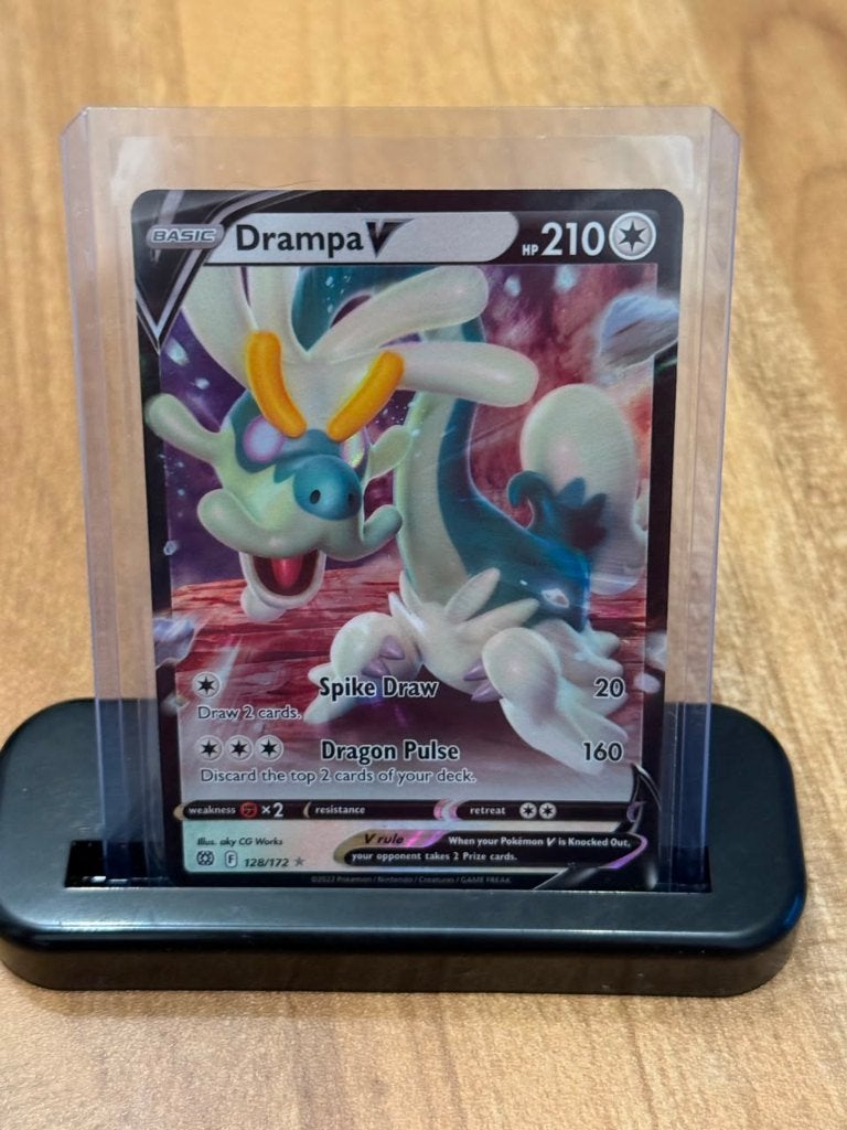Drampa V #128 Pokemon Brilliant Stars, Ophalen of Verzenden, Nieuw, Losse kaart