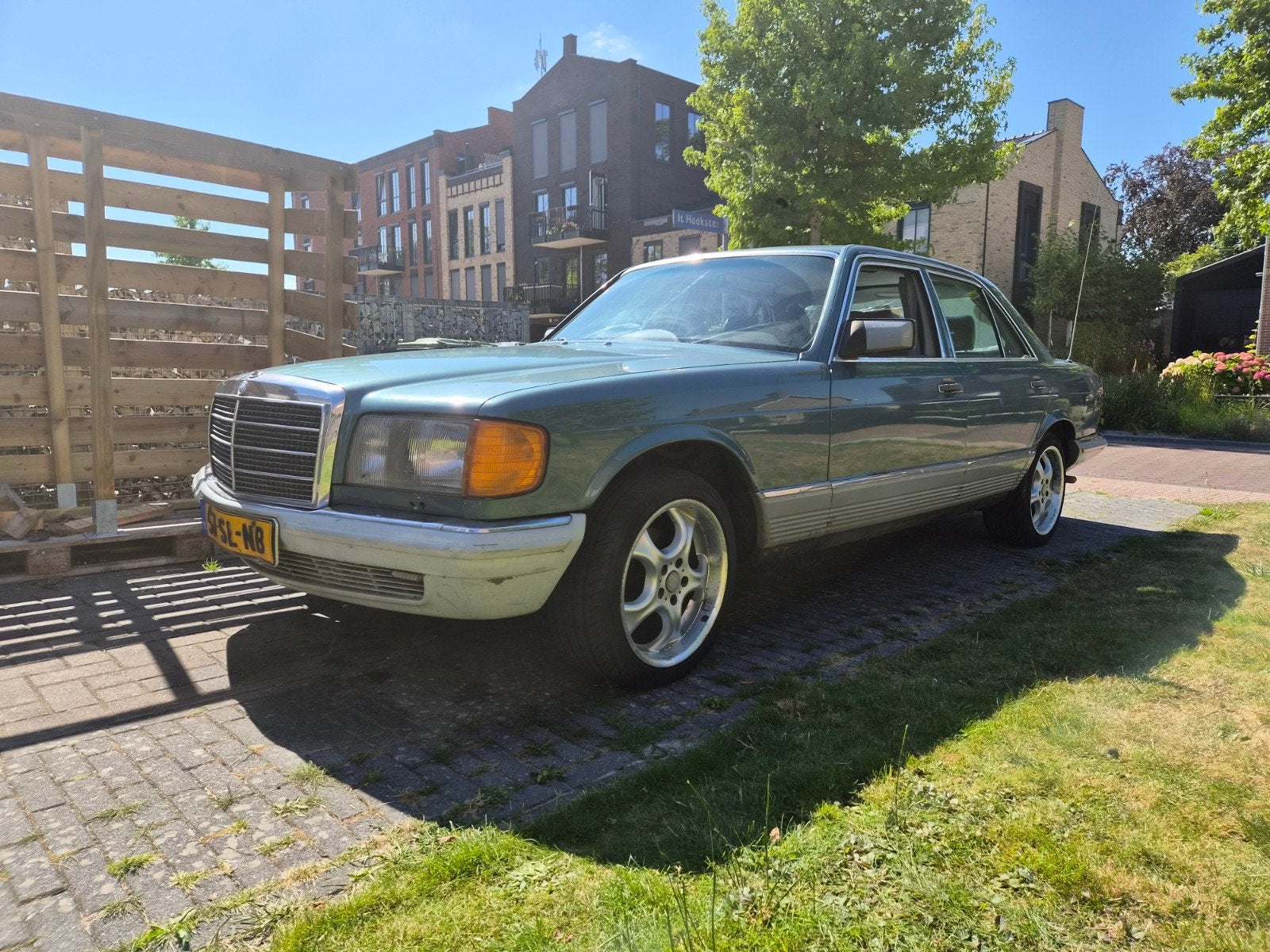 Mercedes-Benz S-Klasse 3.8 380 SE AUT 1981 Groen, Auto's, Automaat, 1730 kg, 8 cilinders, Particulier