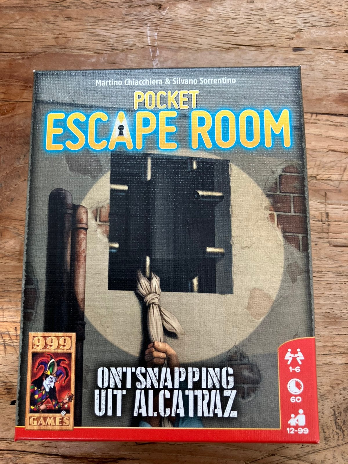 Pocket Escaperoom: Ontsnappen uit Alcatraz, Ophalen of Verzenden, Nieuw