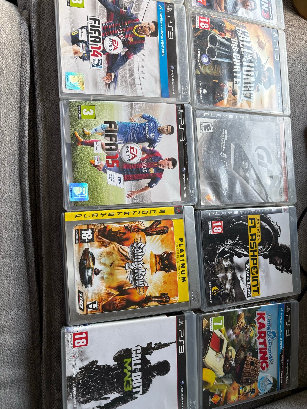 PS3 Games Bundel: FIFA, Call of Duty, GTA & Meer!, Gebruikt, Vanaf 18 jaar, Overige genres, Eén computer