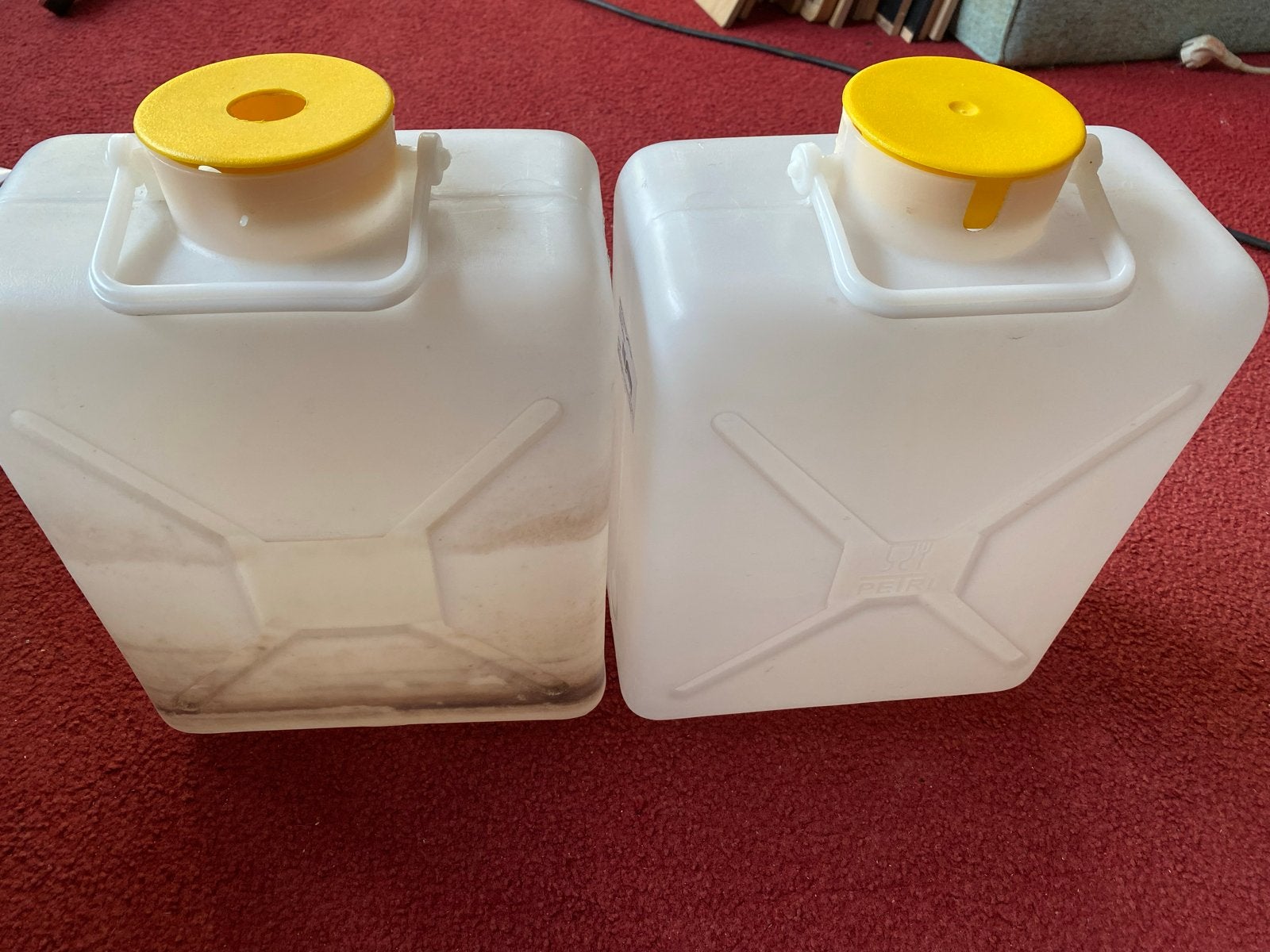 2x Reimo jerrycan, watertank 13 liter, Ophalen of Verzenden, Gebruikt
