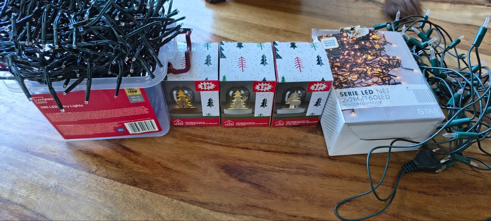 Gratis verschillende kerstverlichting, Ophalen, Gebruikt