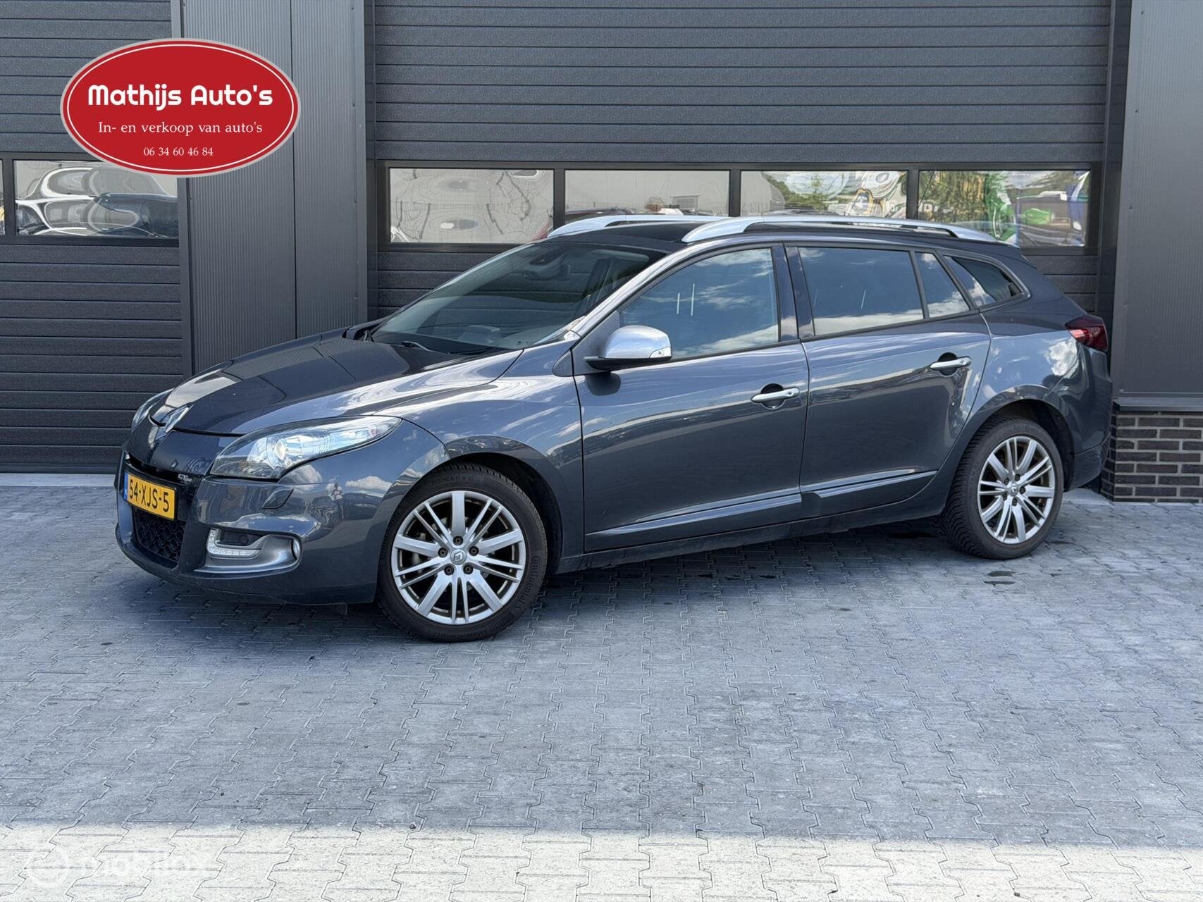 Renault Megane Estate 1.5 dCi GT-Line Pano Camera Xenon, Voorwielaandrijving, Euro 5, 4 cilinders, 1283 kg