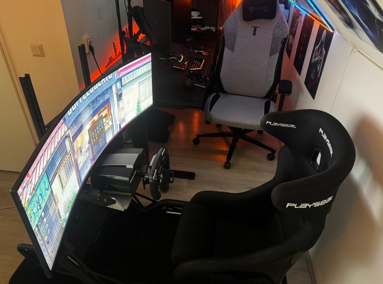 Fanatec CSL Elite PS4/PS5/PC , Sensation Pro & scherm, Ophalen, Overige merken, Zo goed als nieuw