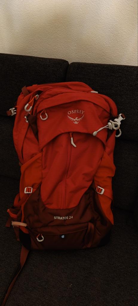 Osprey Stratos 24 Trekking Rugzak - Zo goed als nieuw, 25 tot 40 cm, Ophalen of Verzenden, Zo goed als nieuw, Trekking