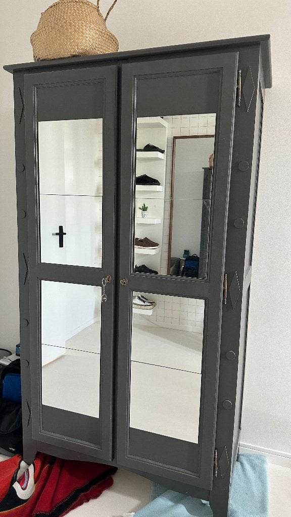 Kast, Huis en Inrichting, Kasten | Kledingkasten, Ophalen, Met deur(en), 100 tot 150 cm, Zo goed als nieuw