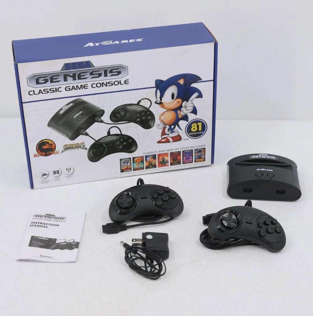 AtGames Sega Genesis Classic 81 Games, 1 speler, Ophalen of Verzenden, Mega Drive, Vanaf 3 jaar