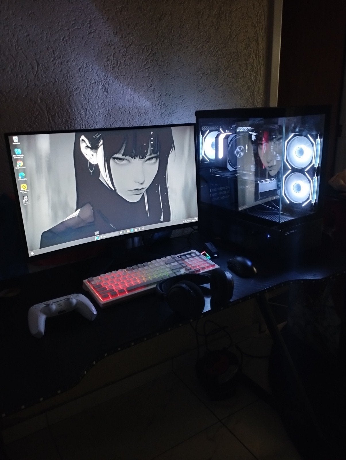 Gaming pc setup Ryzen 7 3800x rtx2080 4,5TB, Computers en Software, Desktop Pc's, Ophalen of Verzenden, Zo goed als nieuw, Gaming