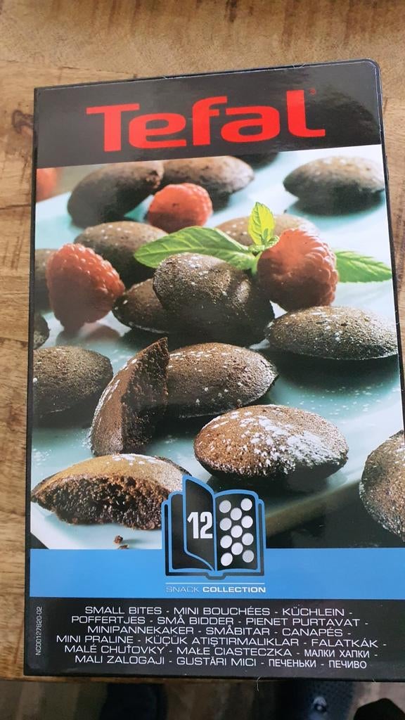 Tefal Snack Collection Small Bites, Ophalen, Uitneembare platen, Nieuw