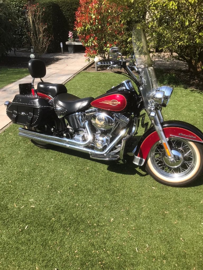 Harley-Davidson Softail Heritage 1400 cc, 2 cilinders, Gebruikt, Particulier, Handgeschakeld