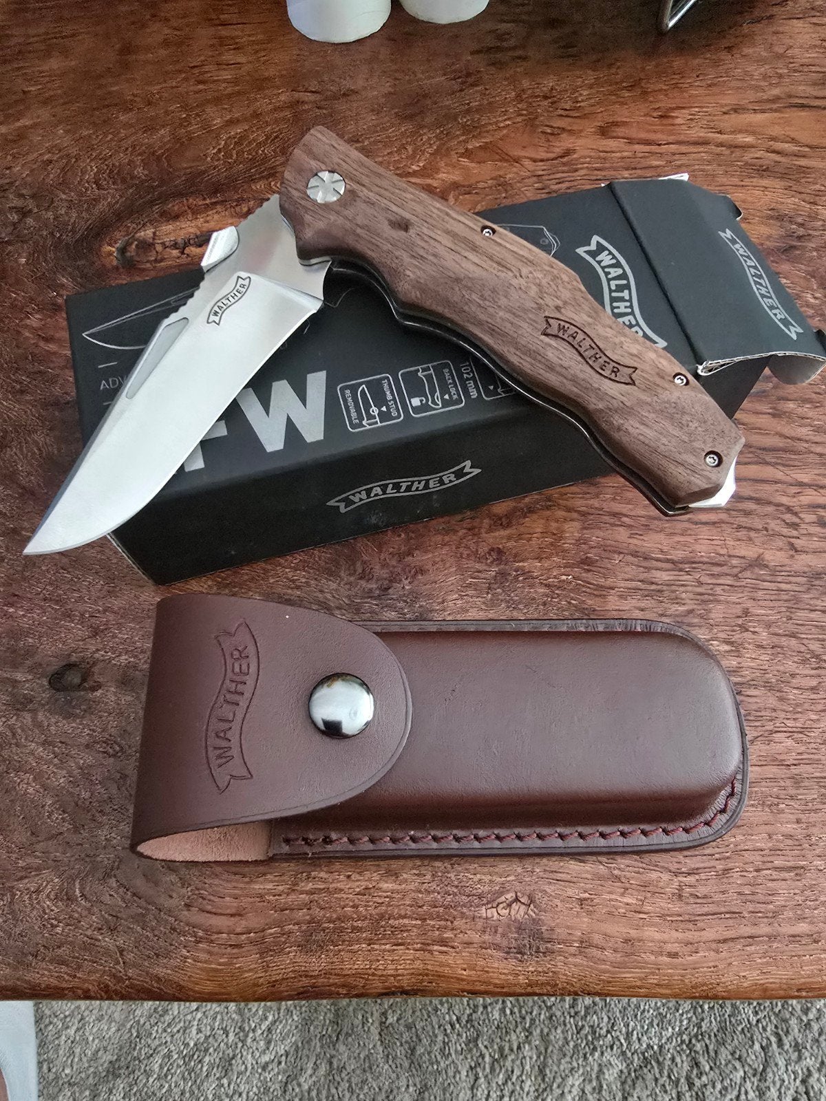 Nieuw zakmes  AFW Walther, Ophalen, Nieuw