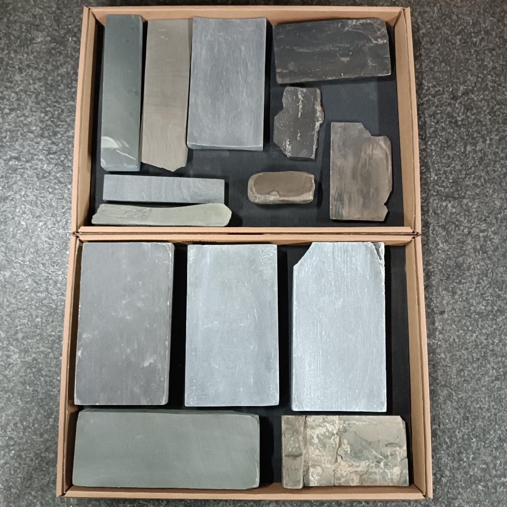 14 OLD NATURAL SHARPENING STONES slijpsteen, Antiek en Kunst, Verzenden