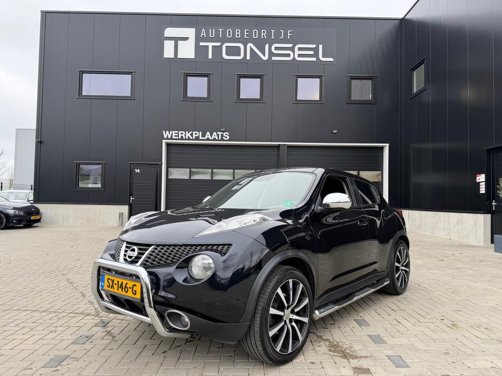 Nissan Juke 1.6 DIG-T Tekna All-Mode 4X4 / Automaat / Camera, Euro 5, Gebruikt, Zwart, 728 kg