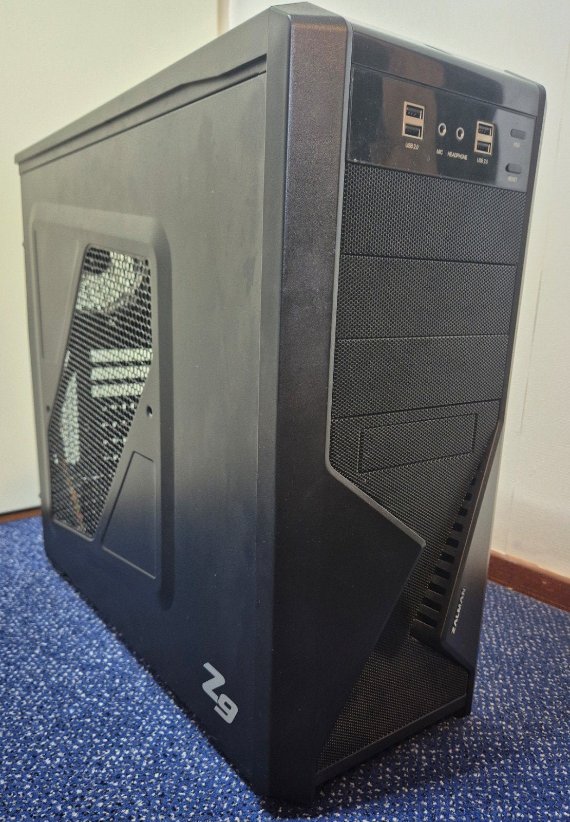Nette Zalman Miditower met i7-6700, 8GB RAM, SSD & HDD, Ophalen