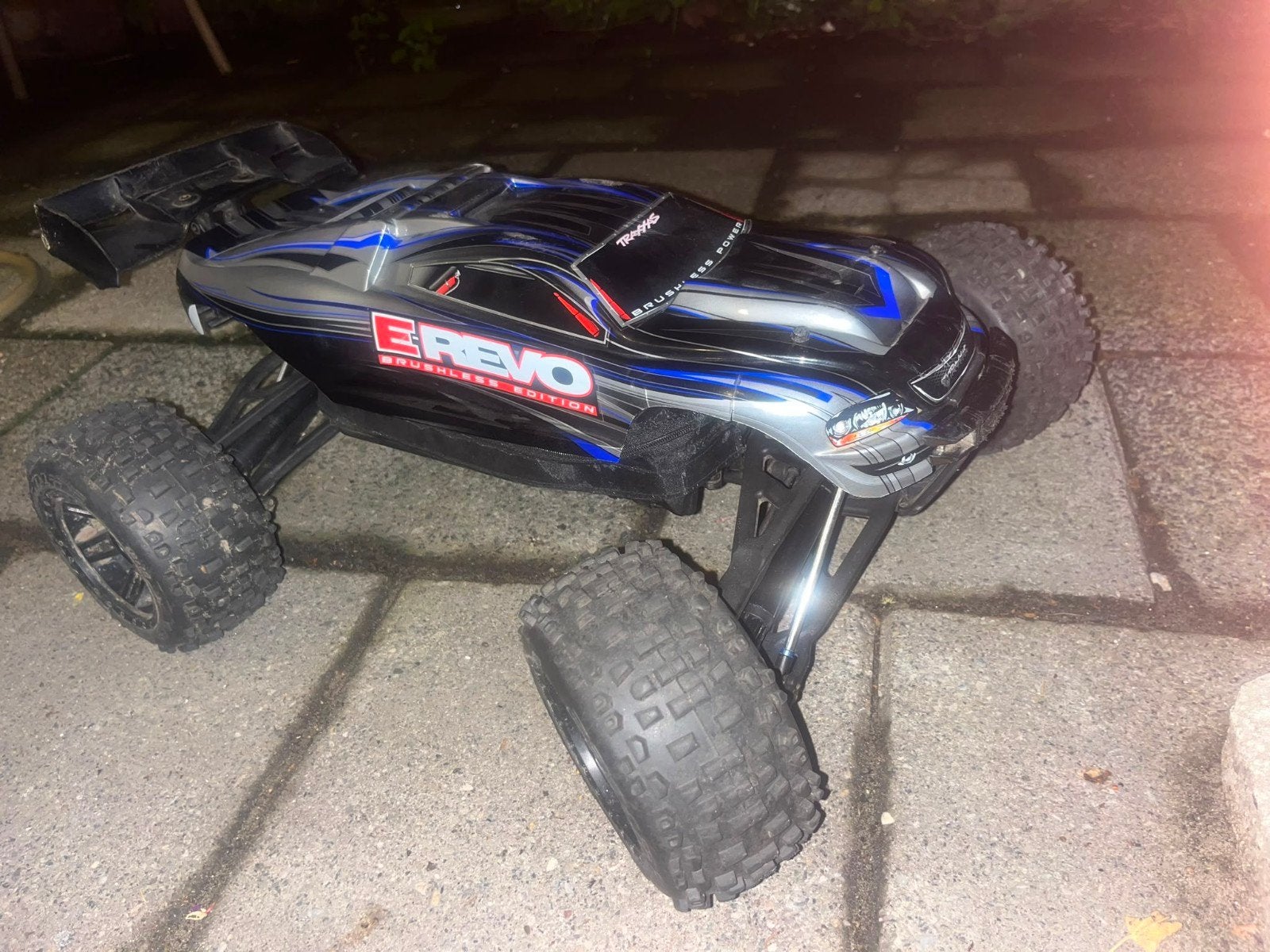 Traxxas E-Revo roller, Ophalen of Verzenden, Gebruikt, Elektro, Auto offroad